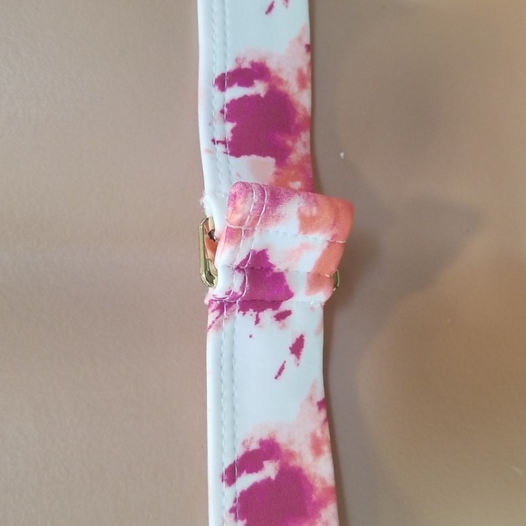 Pink and orange bikini top - Picture 4 of 5